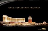 The Venetian macao - assets.sandsresortsmacao.cn · more venues – from our Michelin-starred Indian cuisine, The Golden Peacock and ﬁne Chinese dining, to intimate bars and cafes
