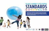 RI EARLY LEARNING & DEVELOPMENTSTANDARDS · ri early learning & developmentstandards. these early learning standards articulate shared expectations for what young children should