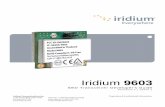 Iridium 9603 - cls- ..9 05-09-12 Iridium 9603 Initial Release 1.0 06-04-12 Iridium Commercial Release