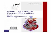 AND - oaji.netoaji.net/articles/2017/453-1516300548.pdf · Baltic Journal of Career Education and Management, Vol. 5, No. 1, 2017 ISSN 2345-0193 /Print/, ISSN 2538-7189 /Online/ Scientia