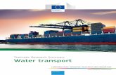 Thematic Research Summary: Water transport - KoWi · Transport Research Portal COMMUNICATING TRANSPORT RESEARCH AND INNOVATION and Innovation Transport Water transport Thematic Research
