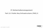 IT-Sicherheitsmanagement Teil 13: Public Key ...wi.f4.htw-berlin.de/.../LV/WI-ISM-WS18/Folien/ISM-13/13-ISM-PKI-I-1.pdfISM – WS 2018/19 - Teil 13/PKI-1 6 Public Key Infrastruktur