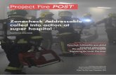 Project Fire POST - cdn.website-start.de · alarm and sprinkler system were activated, with the sprinkler system extinguishing the fire whilst patients were evacuated as a matter