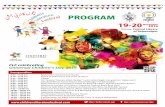Program for Bahawalpur 2016 - Children’s Literature Festivalchildrensliteraturefestival.com/clf_bahawalpur_2016/document/Program... · 9:50 –9:55am Bacho ka Adbi Melab y Muhammad