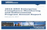 2016 ERO Enterprise Compliance Monitoring and Enforcement ... violation statistics/2016 annual... · NERC | 2016 ERO Enterprise Annual CMEP Report | February 8, 2017 1 Chapter 1: