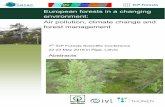 European forests in a changing environment: Air pollution ... · under the UNECE Convention on Long-range Transboundary Air Pollution has provided long-term data series and a unique