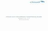 Cloud.com CloudStack Installation Guideblog.syszone.co.kr/attachment/4452863739.pdf · Cloud.com CloudStack 2.2.4 – 2.2.7 Installation Guide 2 © 2010, 2011 Cloud.com, Inc. All