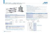 MCQV / MCQV2 series - mindman.com.tw · ISO-VDMA STANDARD CYLINDER MCQV*-11 Inside structure & Parts list Single rod 11 type No. Part name Material Q'y Component parts (inclusion)