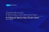 Salesforce Heroku Enterprise - a.sfdcstatic.com · Heroku is responsible for the elements to which it has sole administrative access on behalf of the customer. Security monitoring.