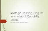 Strategic Planning Using the Internal Audit Capability Model 1213 - HILL... · Strategic Planning Using the Internal Audit Capability Model IIA –Austin Chapter, December 13, 2016.