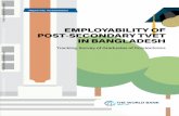 EMPLOYABILITY OF POST-SECONDARY TVET IN BANGLADESHdocuments.worldbank.org/curated/en/718501528118077327/pdf/AUS0000063... · ACKNOWLEDGMENT This study has been conducted as part of
