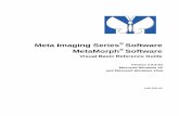 Meta Imaging Series Software MetaMorph Software 7.6 Visual Basic... · Microsoft Visual Basic .NET 2008 Professional or Enterprise editions Microsoft Visual Basic .NET 2005 Professional