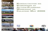Konsultasyon ng Komunidad at Action Planning Workshop sa ...isla.org.ph/wp-content/uploads/2017/10/f003.pdf · Sa pag-konsulta ng mga mamamayan mula sa iba’t ibang barangay, malalaman