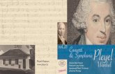 Pleyel 13_BOOKLET_online.pdf · Ignaz Joseph Pleyel (1757‒1831) Concerto in D major Ben 103A for violin principal,2 oboes,2 horns and strings (1788) The editor of the Frankfurter