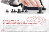 Flyer Psychology for Management 2 - deonetraining.com filePsychology for Management & Motivating Techniques จ ตว ทยาในการบร หารคนและเทคนิคสร