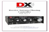 Receive Antenna Phasing Controller · - 3 - Introduction The DX Engineering NCC-2 Receive Antenna Phasing System Controller is a two-channel receive signal phasing device with a special