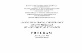 17th INTERNATIONAL CONFERENCE ON THE METHODS OF ...conf.nsc.ru/files/conferences/icmar2014/239877/Прогр_ICMAR2014 _ finalen.pdf · ID 258 Galina Zharkova (ITAM), V.N. Kovrizhina,