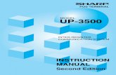 MODEL UP-3500 - Sharp Deutschland · Whether the centralized clerk file system is used with or without an overlapped clerk save file, the master's overlapped clerk file can be accessed