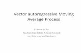 Vector autoregressive Moving Average Process - univie.ac.athomepage.univie.ac.at/robert.kunst/var11_iqbal_naveed_nadeem.pdf · Vector autoregressive Moving Average Process Presented
