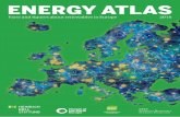 ENERGY ATLAS - boell.de · 6 ENERGY ATLAS 2018 INTRODUCTION T he Energy Atlas tells the story of Europe’s energy transition. It is a story of a past where Europe was supplied largely