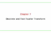 Chapter 7 Discrete and Fast Fourier Transformbmsp.chonbuk.ac.kr/lect/2009_2/Digital signal processing/SignalProcessing_07.pdf · 고속 푸리에 변환 나비와 회전 요소를