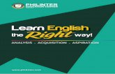 ANALYSIS . ACQUISITION . ASPIRATION - weenglishvn.com filetrình đào tạo Tiếng Anh tối ưu dành cho mọi đối tượng học viên đến từ những nước không nói
