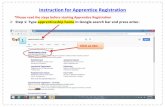 Instruction for Apprentice Registrationcareers.bhelbpl.co.in/app1920/ApprenticeRegistrationProcess.pdf · BHEL, BHOPAL Instruction for Apprentice Registration *Please read the steps