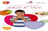 Curriculum Level 3 Unit Plan Snack attack · are also commonly sold at school canteens. The unit plan therefore teaches students how to identify healthier packet snacks by reading