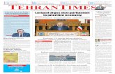 Larijani urges next parliament to prioritize economymedia.mehrnews.com/d/2016/05/25/0/2087585.pdfPOLITICAL desk ECONOMY desk TEHRAN TIMES Iran’s Leading International Daily Tel: