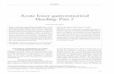 Acute lower gastrointestinal bleeding: Part 2downloads.hindawi.com/journals/cjgh/2001/734316.pdf · DIAGNOSTIC STRATEGIES OF LOWER GASTROINTESTINAL BLEEDING Following a thorough history