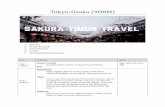 Tokyo Osaka (9H8M) - Sakura Timursakuratimurtravel.com/pakej/pdf/i.pdfTokyo-Osaka (9H8M) 1. Itinerary 2. Include & Exclude 3. Terma & Syarat 4. Contact 5. Cara Booking & Pembayaran