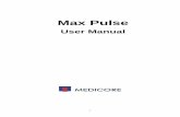 Max Pulse - jaymed.deOP+Manual+von... · Right Side . ④ Power S/W. 4. Program Installation . 4.1 Software Installation 4.1.1 Max Pulse Program Installation Insert the Installation