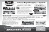 Silver Bay Bluegrass Camp - files.ctctcdn.comfiles.ctctcdn.com/b3ad793c001/05994e78-4ff5-470c-9061-acbeb1267e6a.pdf · a big confidence boost for me. “ The mixed instrument, jam