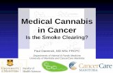 Medical Cannabis in Cancer - cancercare.mb.ca · 1Department of Internal Medicine, University of Manitoba, Winnipeg, MB, Canada 2 Departments of Medical Oncology and Hematology CancerCare