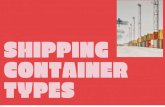 Different Types of Shipping Containers