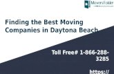 Find Best Moving Companies in Daytona Beach for your Move