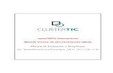 Manual de Instalación y Despliegue - Home | Joinup · Documento Manual de Instalación y Despliegue Cluster TIC () 01. ManualInstalacionYDespligue_MCD_20111230_v1.0.d oc 06/09//2010