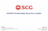 ASEAN Sustainable Business Leader - listed company · Forecasted FY2017 CAPEX & Investments of 60,000 MB to 70,000 MB. - CAPEX includes debottlenecking, expansion projects, andmajor