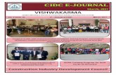 CIDC E-JOURNALcidc.in/support/vis-ejournal/2017/CIDC E-Journal March 2017.pdfGuest visit from Royal Govt. of Bhutan at Vishwakarma Pratham (VKP) Faridabad. A new batch inaugural at