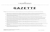 GAZETTE - leuphana.de · [7] Neufassung der fachspezifischen Anlage 6.7 Major Management & Marketing zur Rahmenprüfungsordnung für das Masterprogramm Management & Entrepreneurship