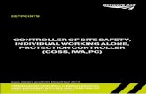 CONTROLLER OF SITE SAFETY, INDIVIDUAL WORKING ALONE ... · controller of site safety, individual working alone, protection controller (coss, iwa, pc) issue eleven valid from december