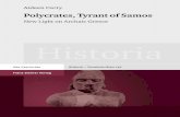 Polycrates, Tyrant of Samos - ciando eBooks · Polycrates, Tyrant of Samos New Light on Archaic Greece 9 7 8 3 5 1 5 1 0 8 9 8 0 isbn 978-3-515-10898-0 This is the first intensive