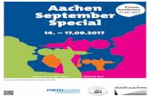 Aachen konferenz Presse- September 27.06.2017 Special · Entdecker von Jamie Cullum, in London. Rhythm & Blues at it‘s best! Pressekonferenz AachenSeptemberSpecial 2017 KASALLA
