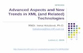 NPRG039 Advanced Aspects and New Trends in XML (and ...svoboda/courses/171-NPRG039/lectures/Lecture-02...JSON – Basic Structures Built on two general structures: Collection of name/value