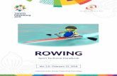 ROWING - ocasia.orgocasia.org/AdminPanel/UploadFiles/Default/1070842530_Rowing.pdf · Director : Johanna Sri Ambarwati Vice Director : Ahmad Qodie Ibrahim IT&T Department Director