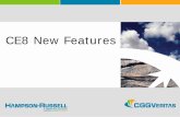 CE8 New Features - CGG · 2 CE8 New Features. General: Insert Multiple Log Curves, Help Assistant, Map Contouring, Seismic Datum, Improved Annotations, Improved Horizon Picking, Cross
