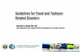Edsel Allan G. Salonga, RMT, CBO IHG Cytogenetics Team ...ihg.upm.edu.ph/sites/images/7.2 Guidelines for Typhoon-Related Disasters.pdf · Detect promptly the possible occurrence of