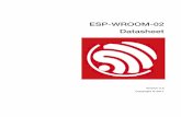 0C-ESP-WROOM-02 Datasheet EN - velleman.eu · 1. Overview 1. Overview Espressif provides the SMD module—ESP-WROOM-02 that integrates ESP8266EX. The module has been adjusted to get