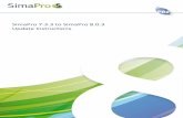 SimaPro 7.3.3 to SimaPro 8.0 - PRé Sustainability · This document describes how to update your current SimaPro 7.3 to version 8.0.3, and update your database with ecoinvent v3,