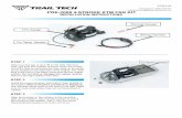 PRE-2008 4-STROKE KTM FAN KIT INSTALLATION INSTRUCTIONS · PRE-2008 4-STROKE KTM FAN KIT INSTALLATION INSTRUCTIONS Fin Temp. Sensor Wiring Harness Thermal Grease TTV Gauge STEP 1